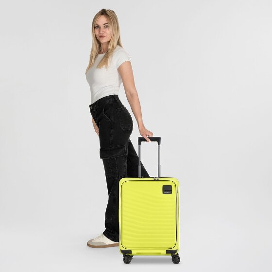 Samsonite Intuo 4 roulettes Trolley de cabine 55 cm Compartiment pour ordinateur portable avec soufflet d'extension