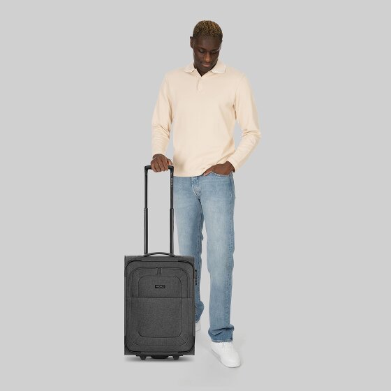 Redolz Essentials 12 2 roulettes Trolley de cabine S 55 cm avec soufflet d'extension