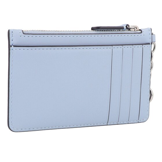 Lauren Ralph Lauren Zip Card Étui à clés Cuir véritable 13 cm