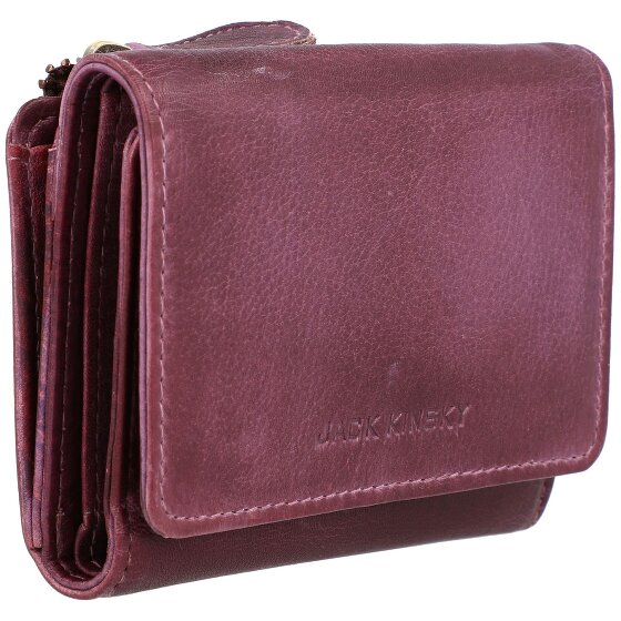 Jack Kinsky Nassau Porte-monnaie RFID cuir 11 cm