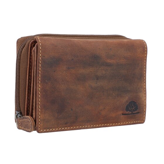 Greenburry Porte-monnaie Vintage RFID cuir 14 cm