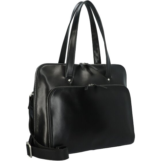 Leonhard Heyden Cambridge Sac à bandoulière en cuir 41 cm Compartiment pour ordinateur portable