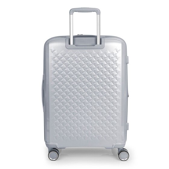 Gabol Queens 4 roulettes Trolley M 64.5 cm avec soufflet d'extension