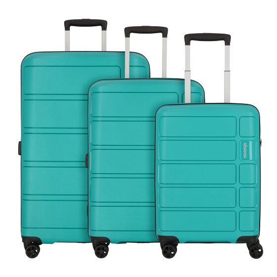 American Tourister Summer Splash 4 roulettes Set de valises 3 pièces