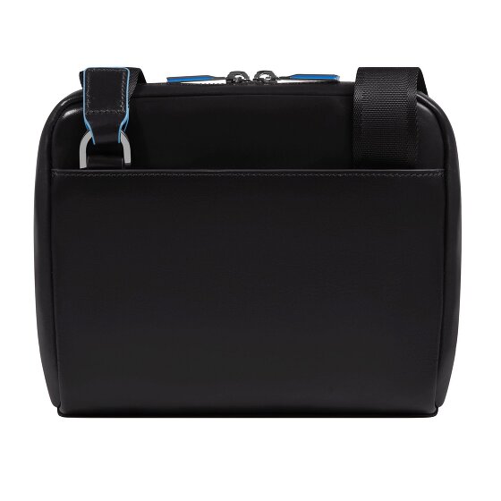 Piquadro Blue Square Sac à bandoulière Cuir véritable 21 cm