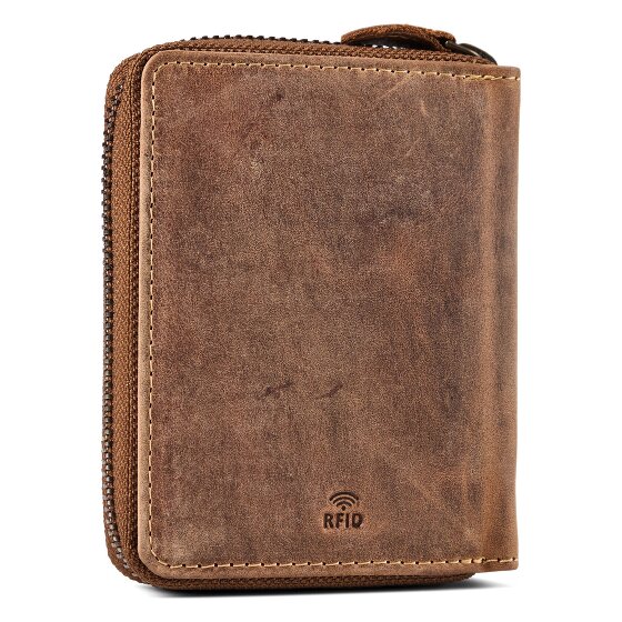 Greenburry Huntsman Porte-monnaie Protection RFID Cuir 10 cm