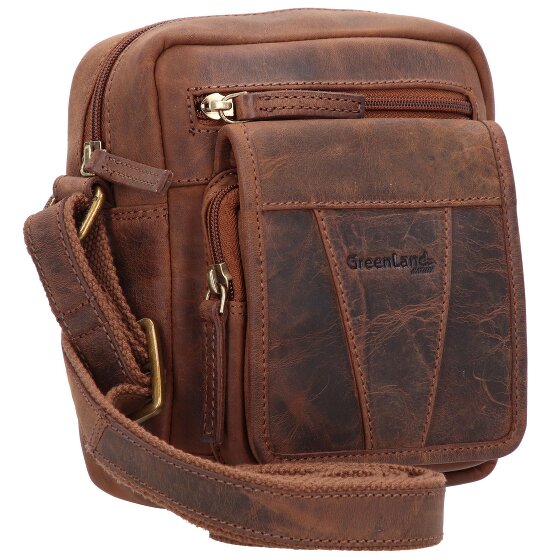 Greenland Nature Montenegro sac à bandoulière RFID cuir 15 cm