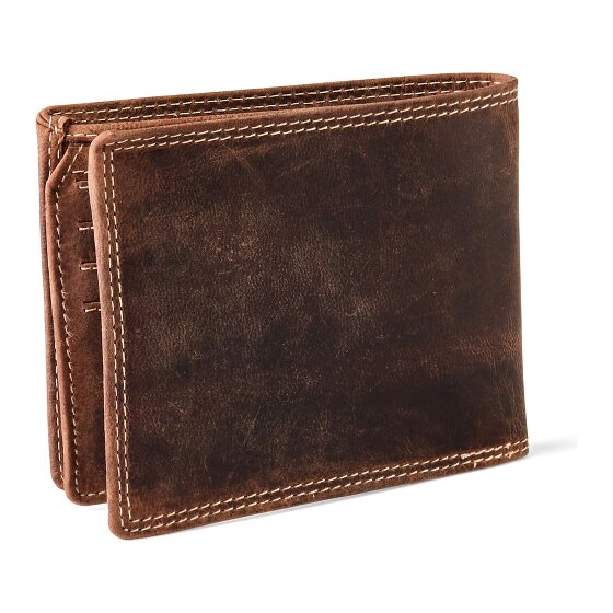 Jack Kinsky Baltimore 101 Porte-monnaie Protection RFID Cuir 13 cm