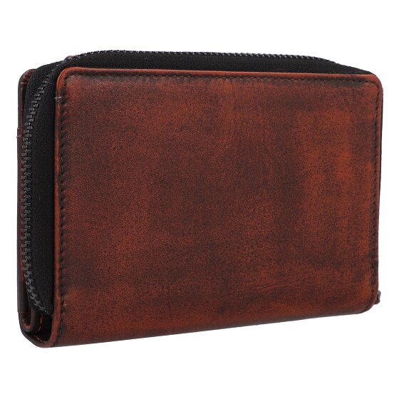 Greenburry Destressed Porte-monnaie Protection RFID Cuir 13.5 cm