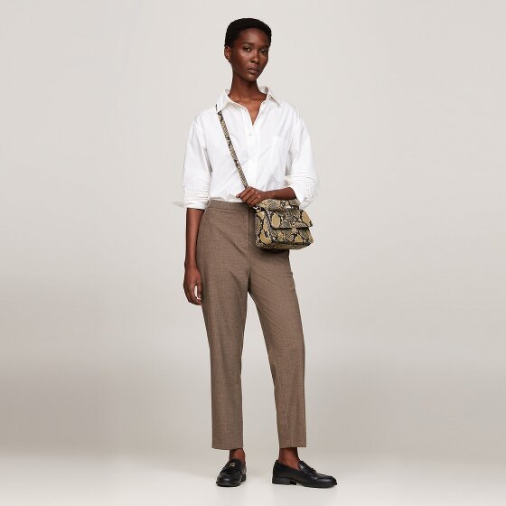 Tommy Hilfiger Luxe Leather Sac à bandoulière Cuir 23 cm