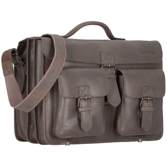 Greenland Nature Nature Attaché-case Cuir véritable 40 cm