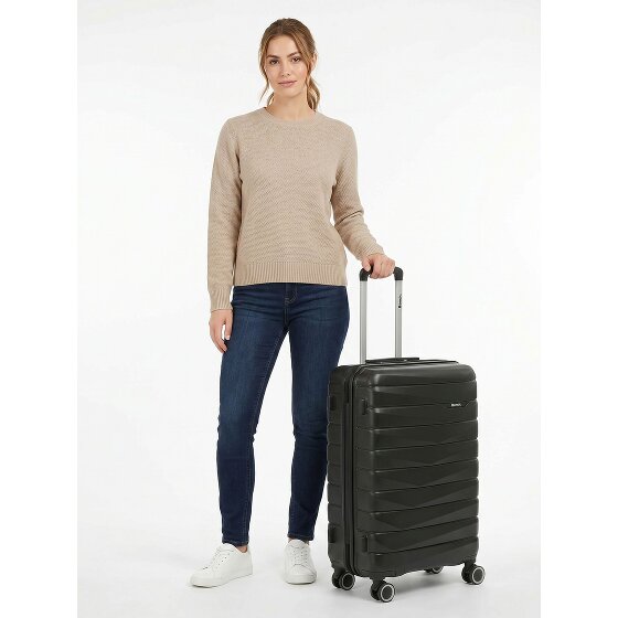 Bench Paris 4 roues Valise cabine M 66 cm avec soufflet d'extension
