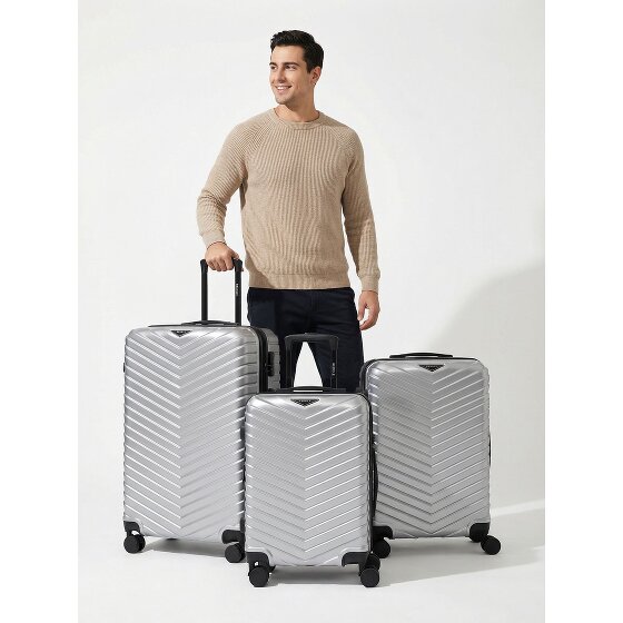 Redolz Essentials 18 2.0 4 roues Set de valises 3 pièces avec soufflet d'extension