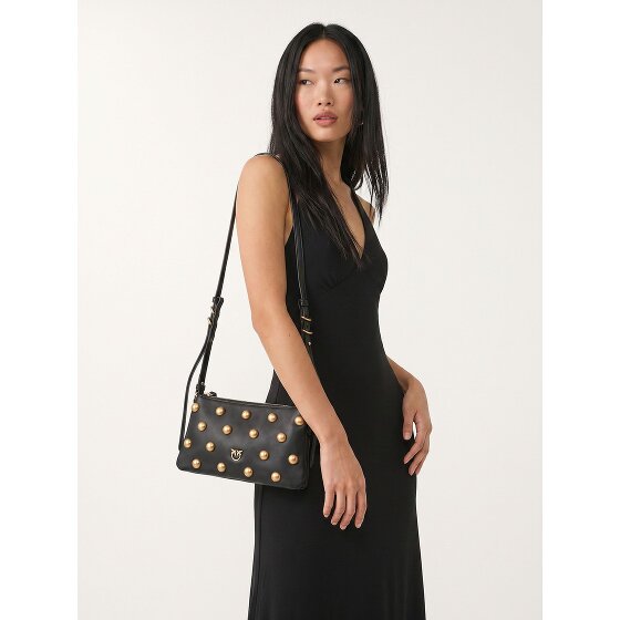 PINKO Love Mini Sac à bandoulière Cuir véritable 21 cm