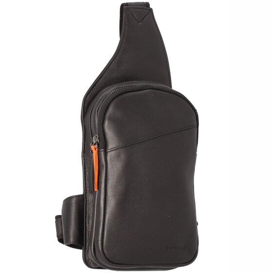 Davidoff Essentials Sac à bandoulière en cuir 13,5 cm