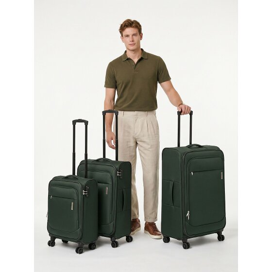 Travelite Priego 4 roues Set de valises 3 pièces