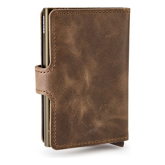 Secrid Miniwallet Vintage Porte-cartes de crédit Porte-monnaie RFID Cuir 6,5 cm