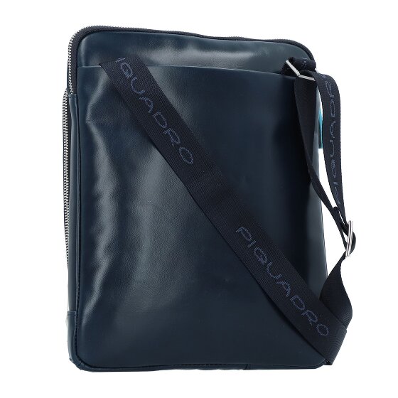 Piquadro Blue Square Sac à bandoulière en cuir 21 cm