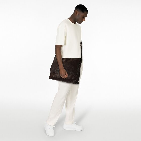 Campomaggi Ippocastano Besace Cuir véritable 36 cm