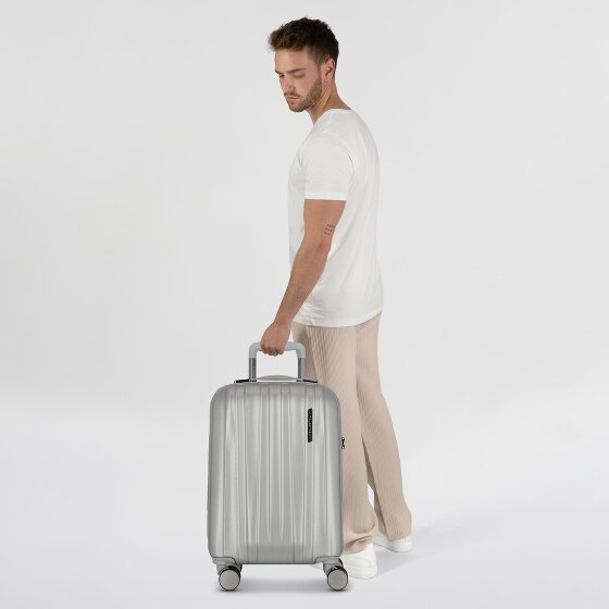 Polestream Moonrock 4 roulettes Trolley de cabine 55 cm avec soufflet d'extension