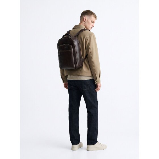The Chesterfield Brand Serenzo Daypack Cuir véritable 40 cm Compartiment ordinateur