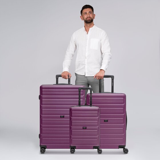 Redolz Essentials 08 3-SET 4 roulettes Set de valises 3 pièces