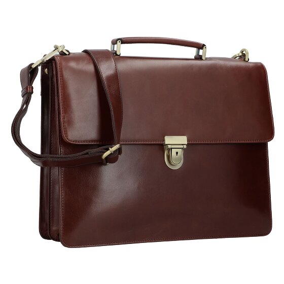 Leonhard Heyden Cambridge Porte-documents en cuir 40 cm Compartiment pour ordinateur portable