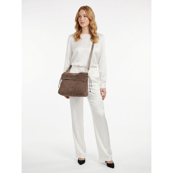 Coccinelle Lidia Sac à bandoulière Cuir véritable 40 cm