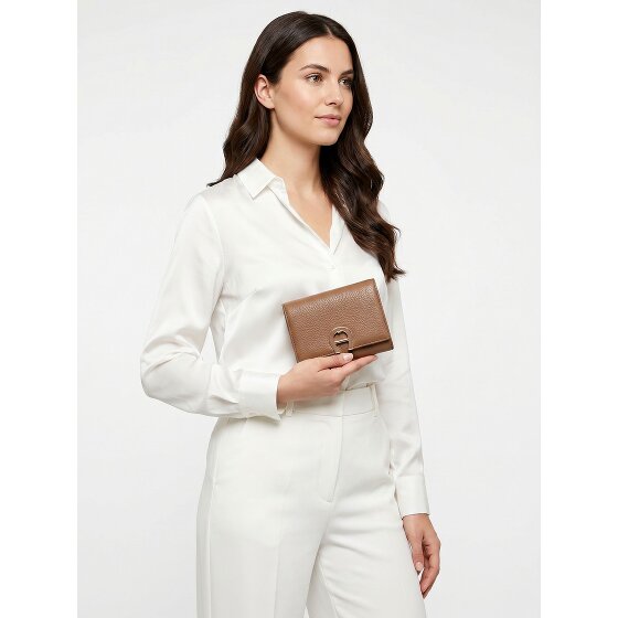 AIGNER Fashion Porte-monnaie Protection RFID Cuir véritable 12.5 cm