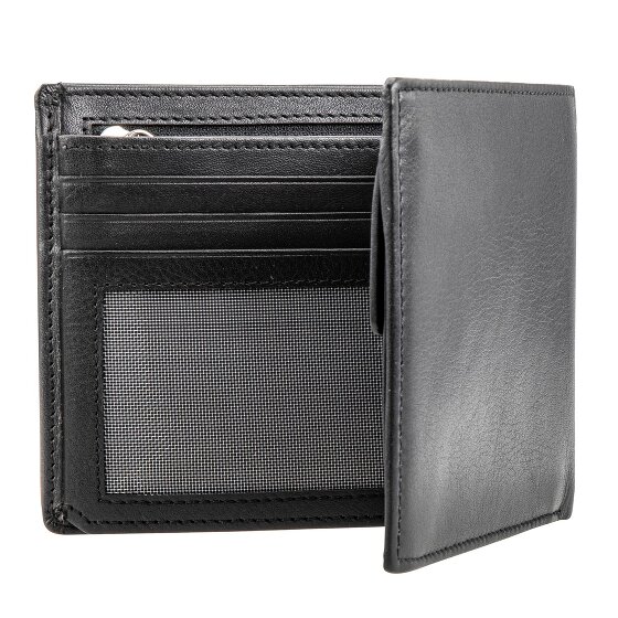 Maître F3 Gandolf Porte-monnaie Protection RFID Cuir 12 cm