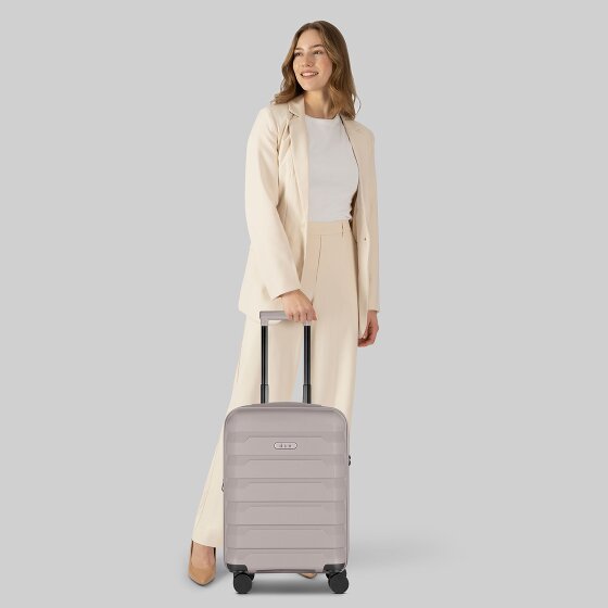 d&n South Dakota 4 roulettes Trolley de cabine S 55 cm avec soufflet d'extension