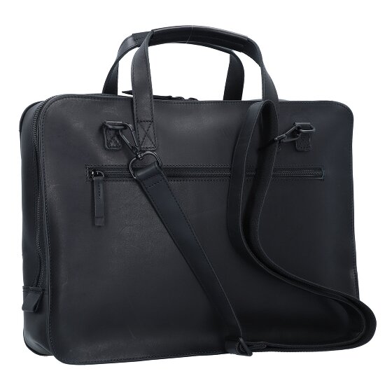 Jost Futura Porte-documents en cuir 38 cm Compartiment pour ordinateur portable