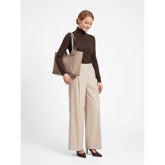 Boss Lenah Sac de shopper Cuir véritable 33 cm