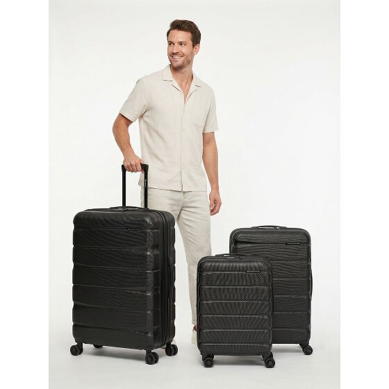 Franky Munich 4.0 4 roues Set de valises 3 pièces avec soufflet d'extension