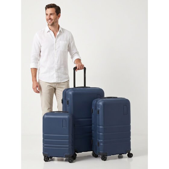 Redolz Pro ABS 4 roues Set de valises 3 pièces avec soufflet d'extension
