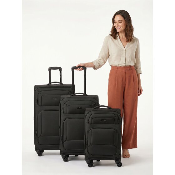 Smartbox Edition 04 4 roues Set de valises 3 pièces avec soufflet d'extension