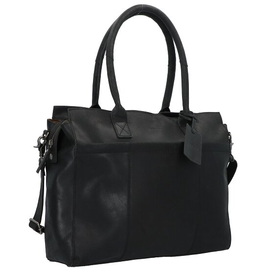 Burkely Vintage Doris Sac à bandoulière en cuir 39 cm Compartiment pour ordinateur portable