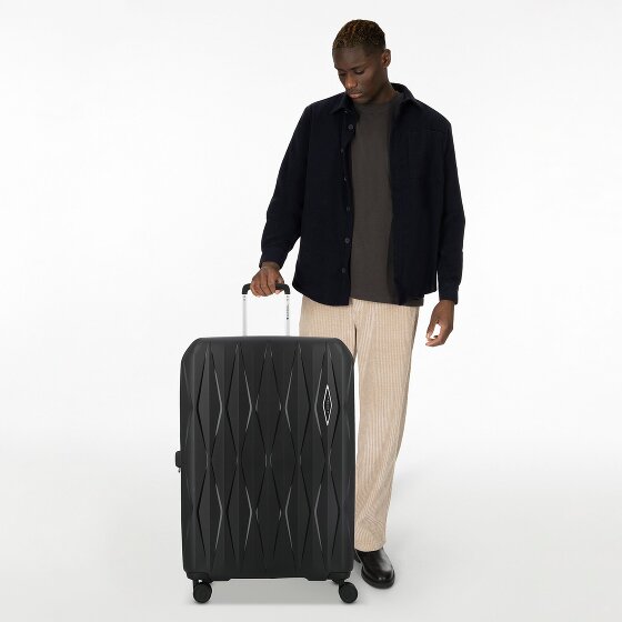 Gabol Infinity 4 roulettes Trolley L 75 cm avec soufflet d'extension