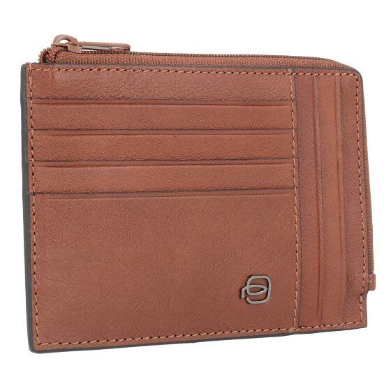 Piquadro Black Square Porte-cartes de crédit RFID en cuir 12,5 cm