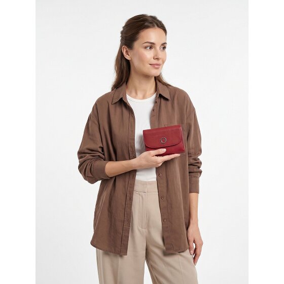Esquire Athena Porte-monnaie Protection RFID Cuir véritable 14 cm