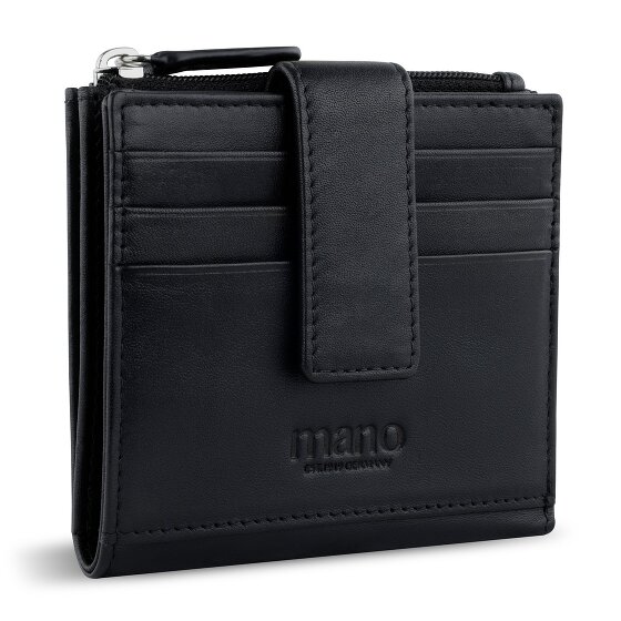 mano Don Andrea Étui pour cartes de crédit Protection RFID Cuir 10 cm