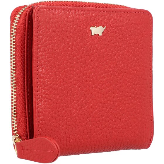 Braun Büffel Asti Porte-monnaie Protection RFID Cuir véritable 10 cm