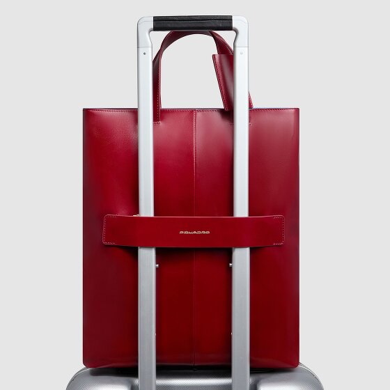 Piquadro Blue Square Sac à bandoulière Protection RFID Cuir 30 cm Compartiment pour ordinateur portable