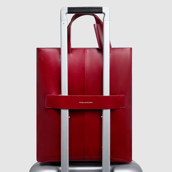 Piquadro Blue Square Sac à bandoulière Protection RFID Cuir 30 cm Compartiment pour ordinateur portable