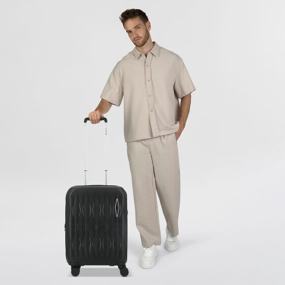 Gabol Infinity 4 roulettes Trolley de cabine 55 cm avec soufflet d'extension