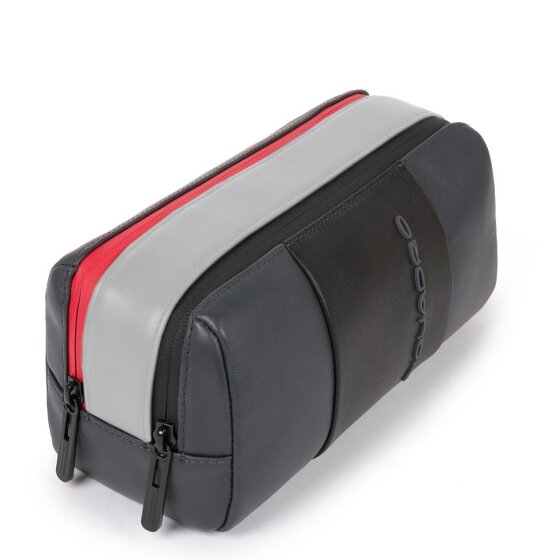 Piquadro Urban Trousse de toilette Cuir véritable 23 cm
