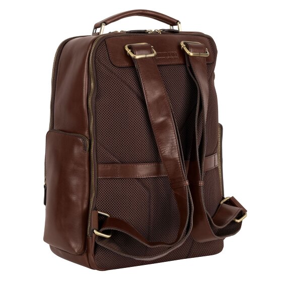 Leonhard Heyden Cambridge Sac à dos en cuir 42 cm pour ordinateur portable