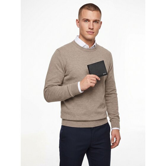 Boss Northon Porte-monnaie Protection RFID Cuir véritable 11 cm