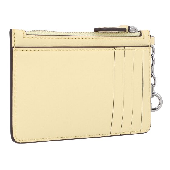 Lauren Ralph Lauren Zip Card Étui à clés Cuir véritable 13 cm