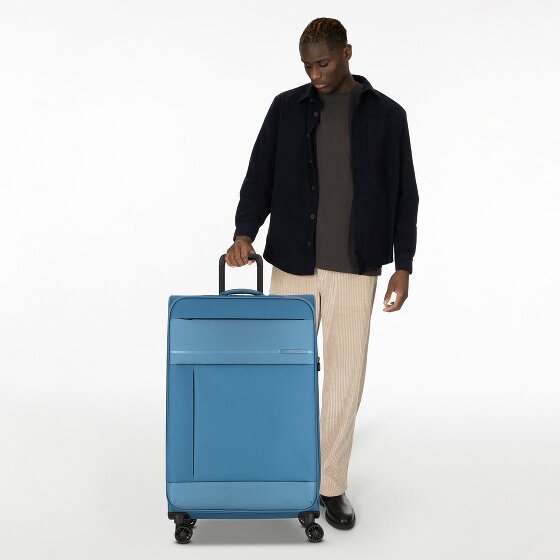 Jump Monthélys 4 roulettes Trolley 78 cm avec soufflet d'extension